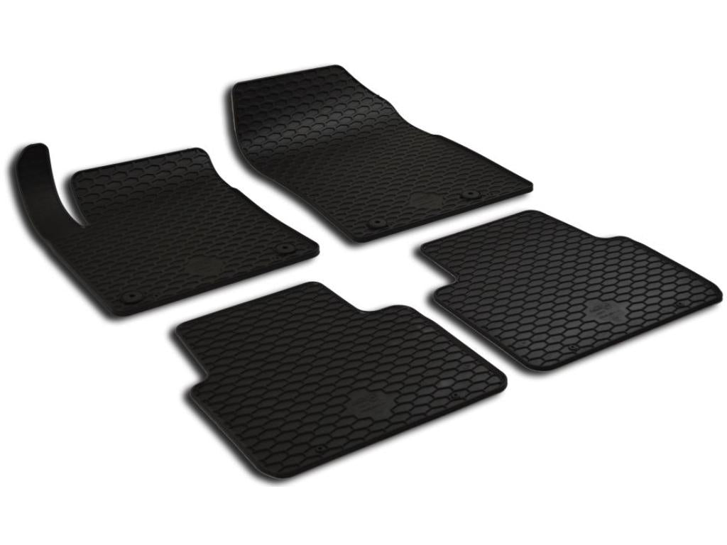 Rubber automatten voor Opel Crossland X, Citroen C3 Aircross vanaf 2017 - Rubber - 4-delig - Complete set