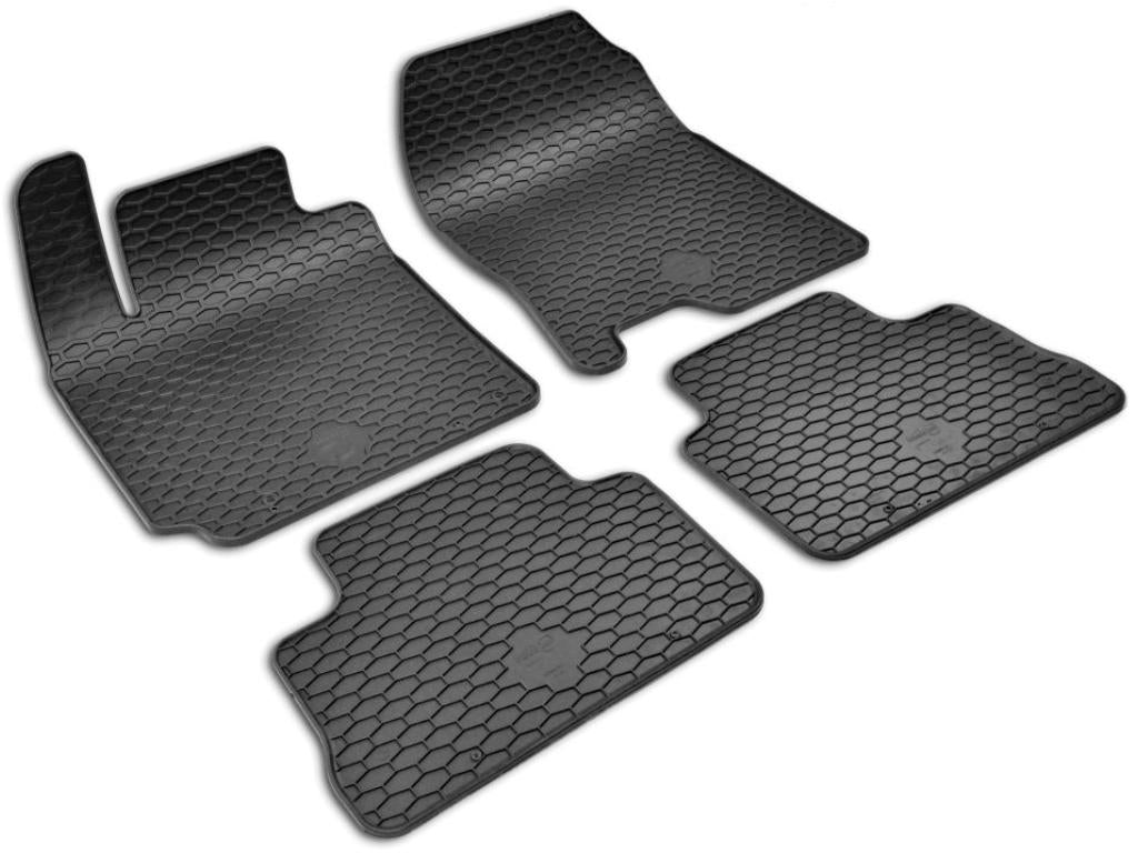 Rubber automatten voor Hyundai Kona en Kona Hybride vanaf 2018 - Rubber - 4-delig - Complete set