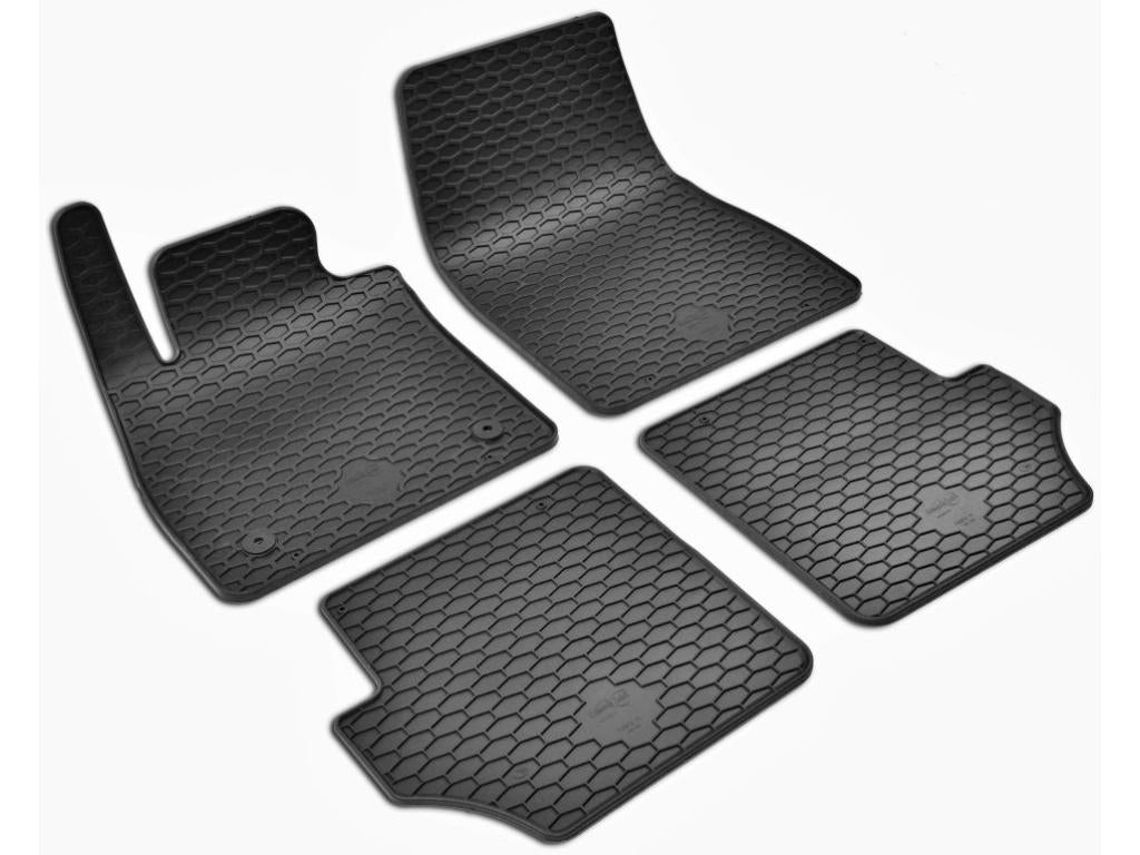 Automatten voor Ford Fiesta (2017-2023) en Puma (vanaf 2020) - 4-delig - Rubber