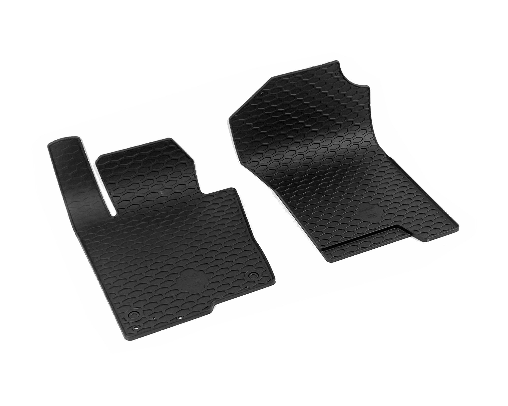 Automatten voor Nissan Navara (vanaf 2014) - 2-delig - Rubber