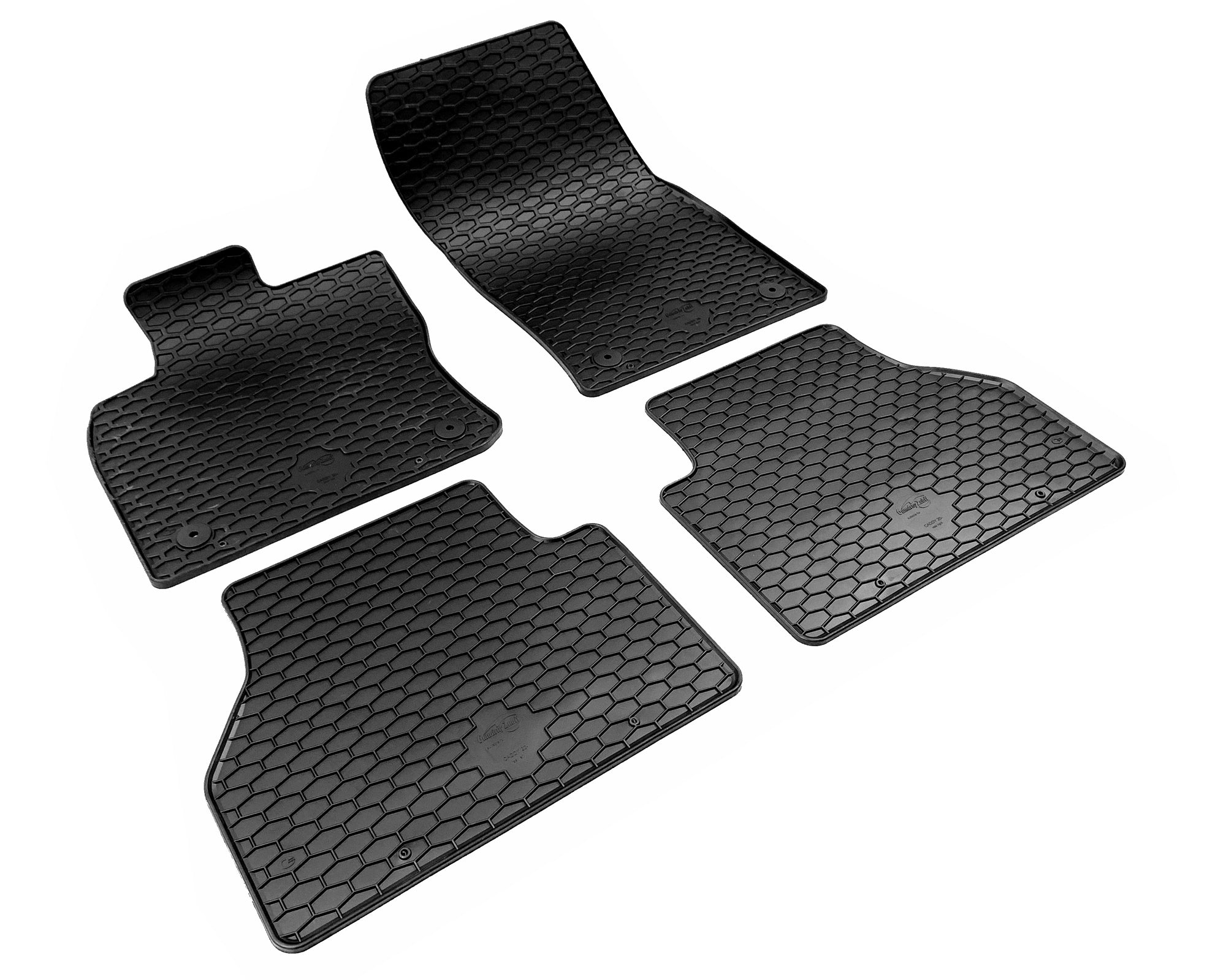 Automatten voor Volkswagen Caddy 4 (vanaf 2020), Ford Tourneo Connect (vanaf 2022) - 4-delig - Rubber