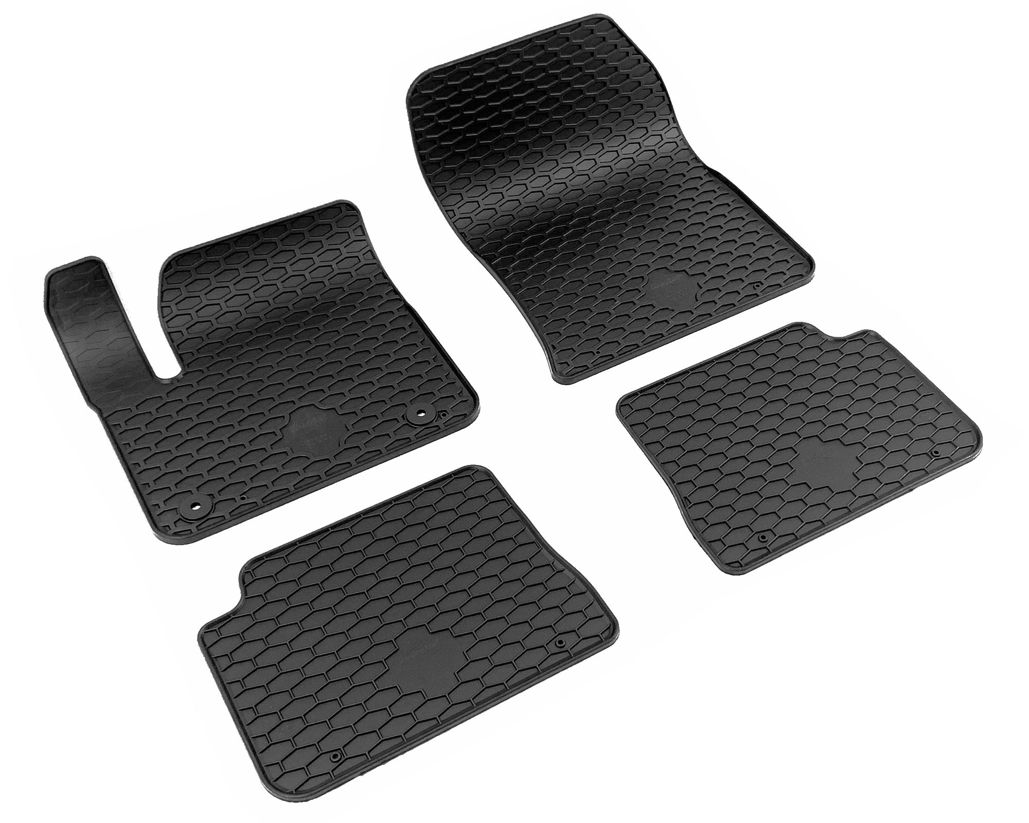 Automatten voor DS 3 Crossback E-Tense, Peugeot e-208, Opel Corsa-e en Mokka (vanaf 2020) - 4-delig - Rubber