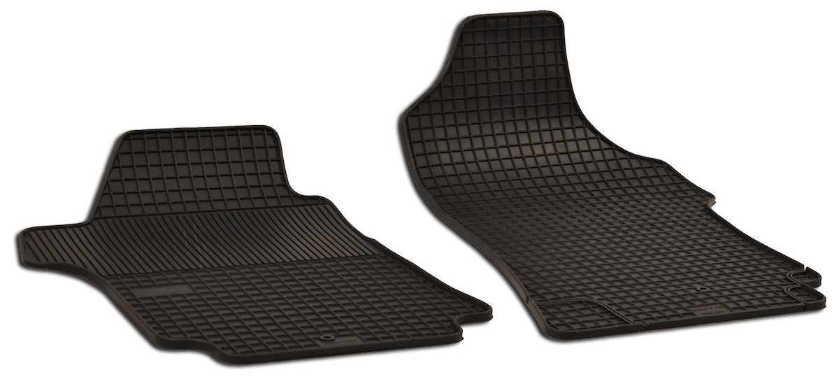 Rubber automatten voor Hyundai H1 1997-2007 - Rubber - -delig - Complete set