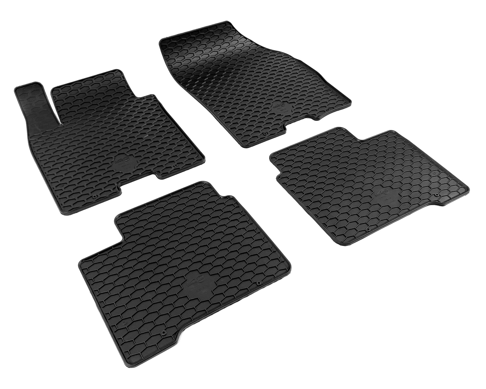 Automatten voor Volkswagen T-Roc Cabrio (vanaf 2019) - 2-delig - Rubber