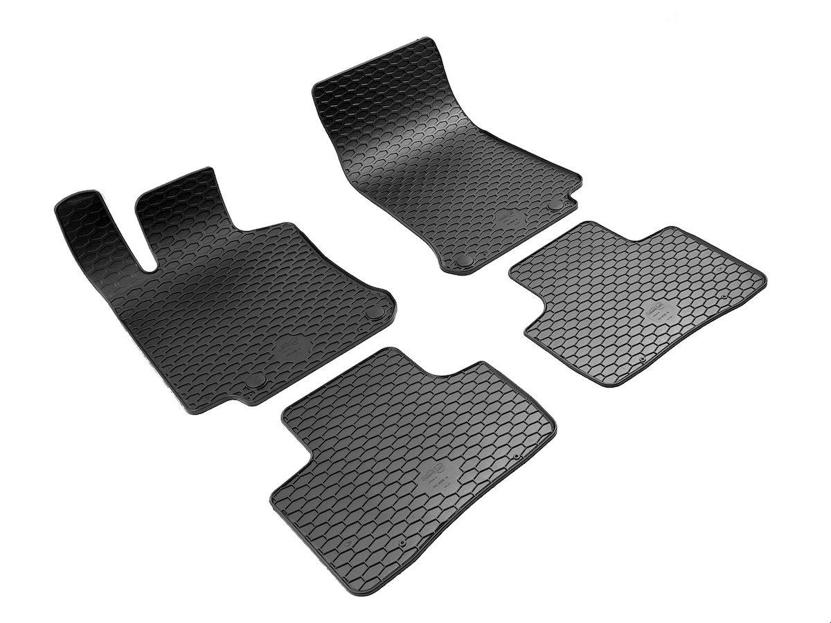 Automatten voor Mercedes EQC (N293), GLC (X253) en GLC Coupe (C253) - 4-delig - Rubber