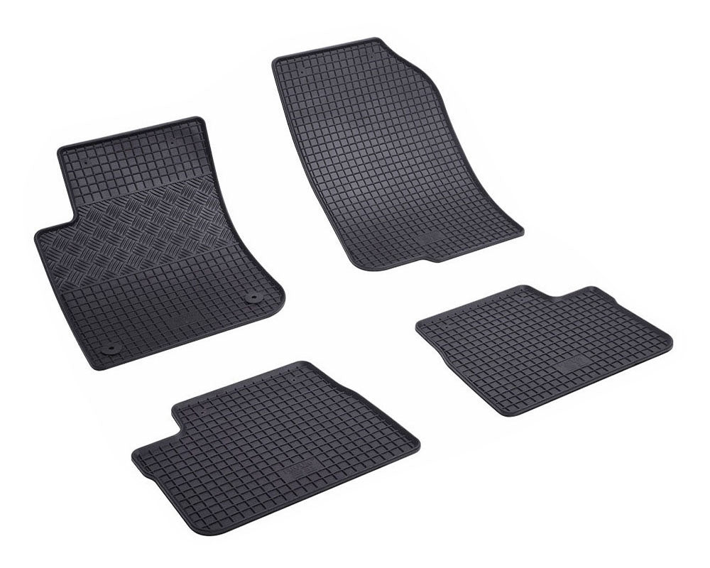 Automatten voor Peugeot 208 (2012-2019), Peugeot 2008 (2013-2019) - 4-delig - Rubber