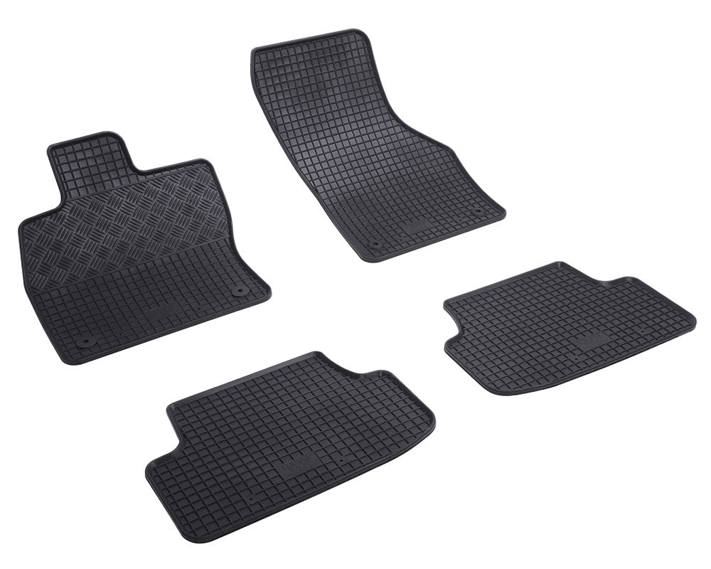 Automatten voor Audi A3 Sportback (8V), SEAT Leon (5F), Volkswagen Golf 7, Golf 8 Hatchback (mk8) (ook GTE) (vanaf 2012) - 4-delig - Rubber