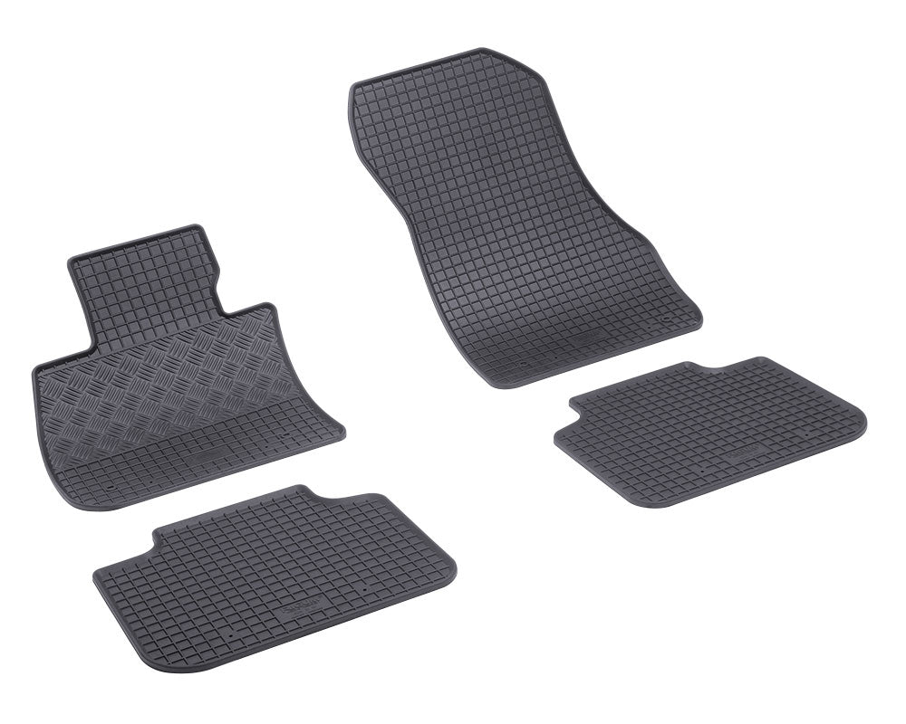Automatten voor BMW X1, X1e (F48), X1 (U11), X2 (F39), X2 (U10), MINI Countryman (F60), (U25) (vanaf 2015) - 4-delig - Rubber