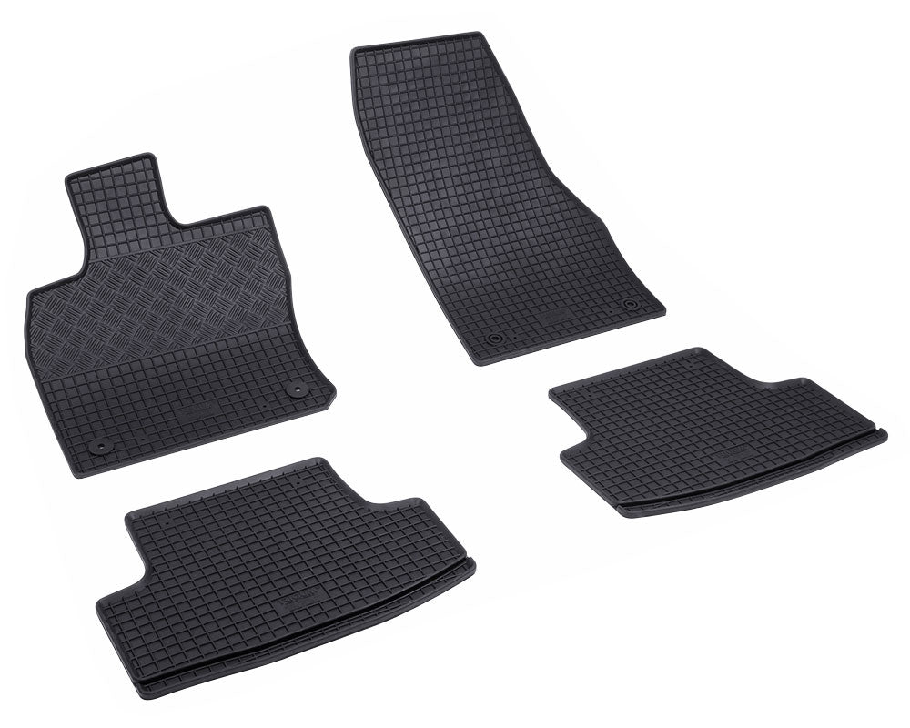 Automatten voor Audi Q2 (GA), Cupra Ateca, SEAT Ateca (KH7), Skoda Karoq (NU7), Volkswagen T-Roc (A11/D11) (vanaf 2016) - 4-delig - Rubber