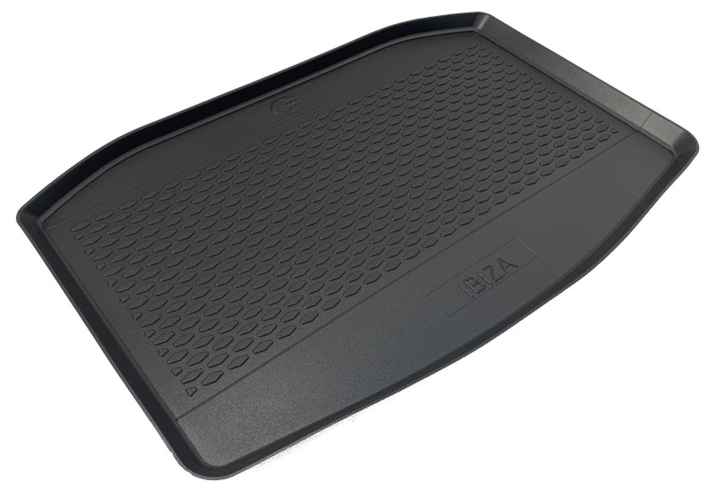 Kofferbakmat voor Seat Ibiza 6F (vanaf 2017), lage laadvloer - TPE-Rubber