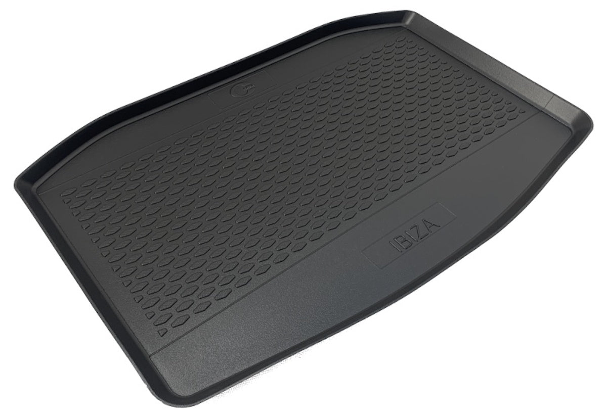 Kofferbakmat voor Seat Ibiza 6F (vanaf 2017), lage laadvloer - TPE-Rubber