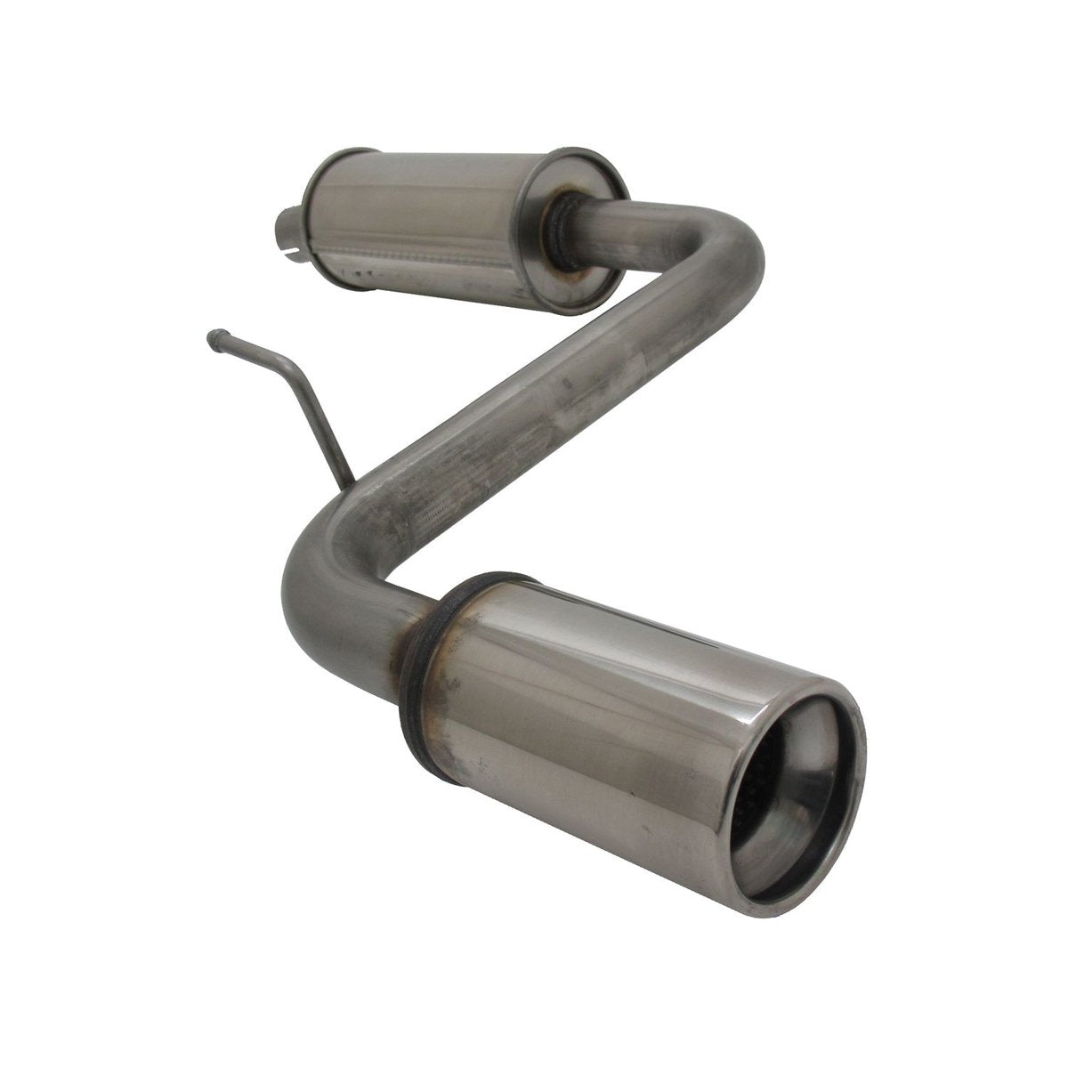 Novus RVS einddemper voor Alfa Giulietta - 1 x 90mm