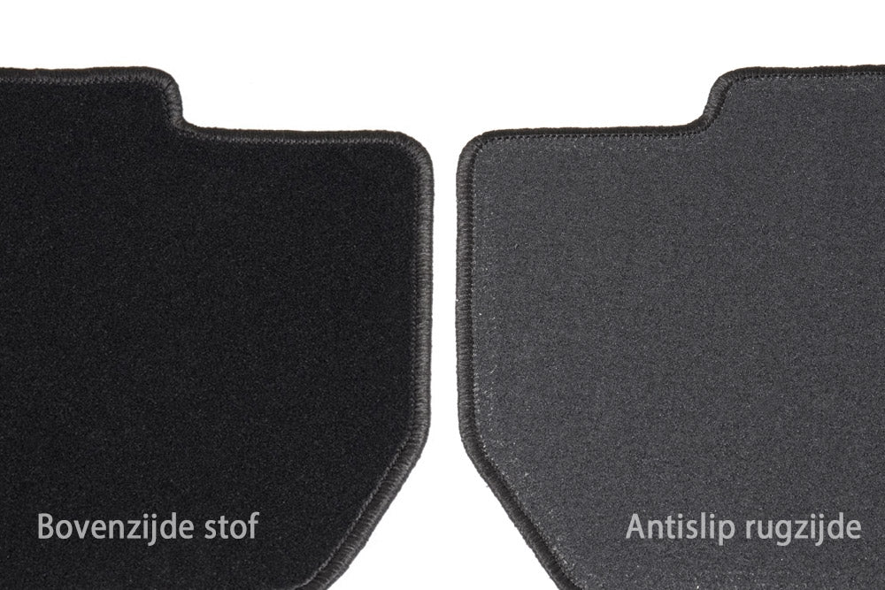 Automatten op maat - zwart stof - Mitsubishi L200 2005-2014