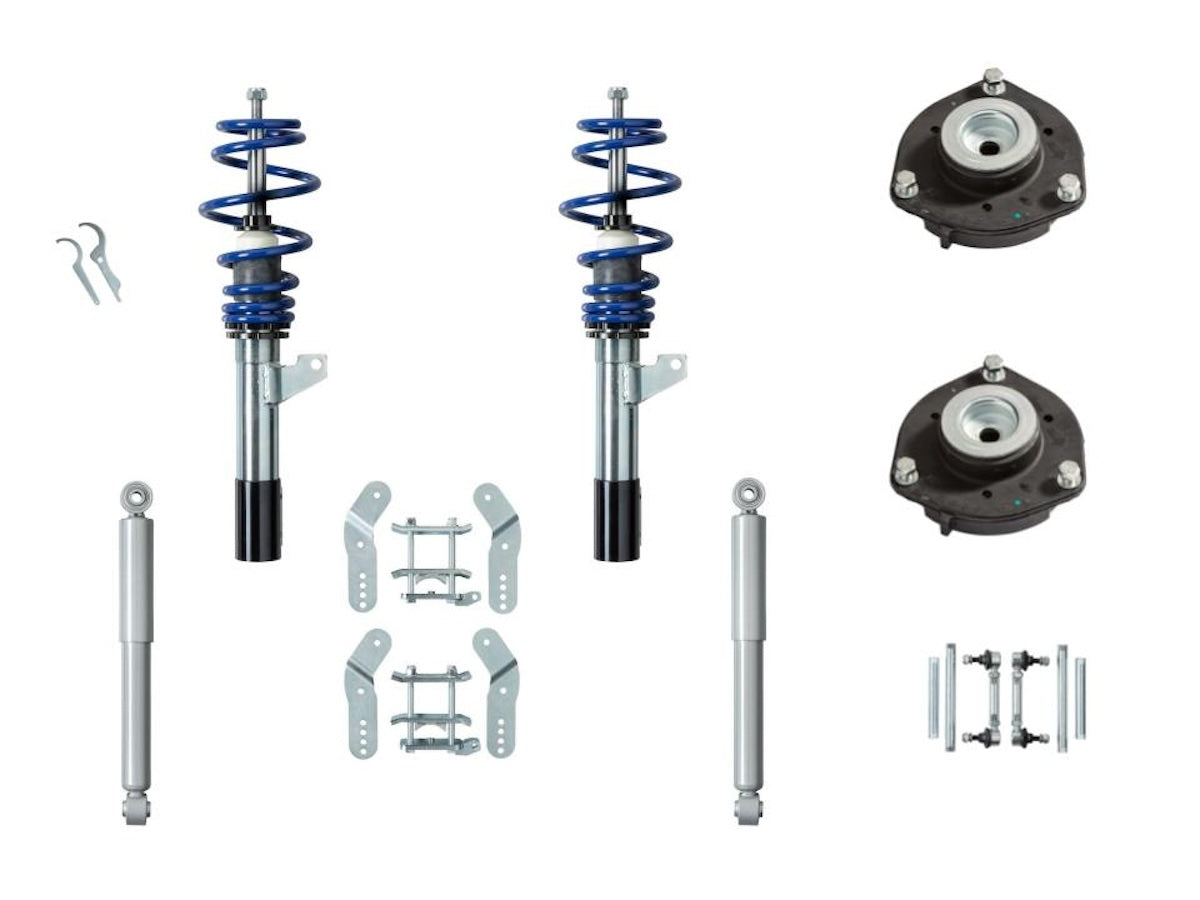 Triple-S schroefset voor VW Caddy 2004-2020 met koppelstangen en toplagers