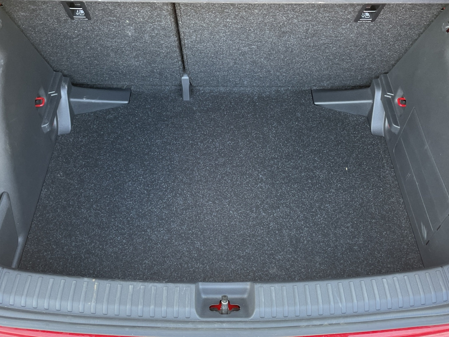 Kofferbakmat voor Skoda Fabia 4 (NU) (vanaf 2021), lage laadvloer - TPE-Rubber