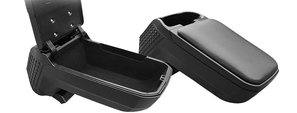 Armsteun voor CITROEN C1 / PEUGEOT 108 / TOYOTA AYGO vanaf 2014 - Kunstleer - Zwart