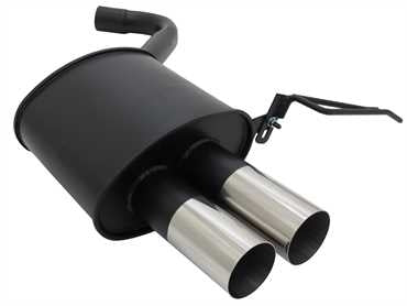 Novus einddemper voor BMW 3-serie E90, E91 - 2x76 mm - RL-Design