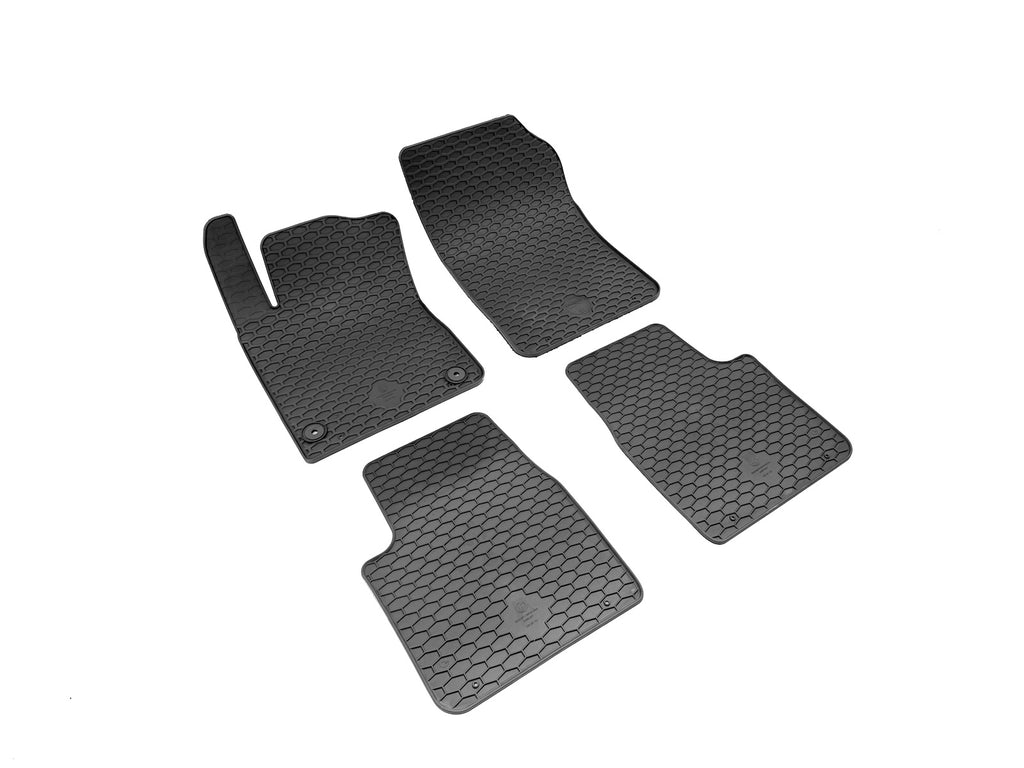 Rubber automatten voor Citroën C3 Aircross en Opel FRONTERA (2024-heden) - Rubber - 4-delig - Complete set