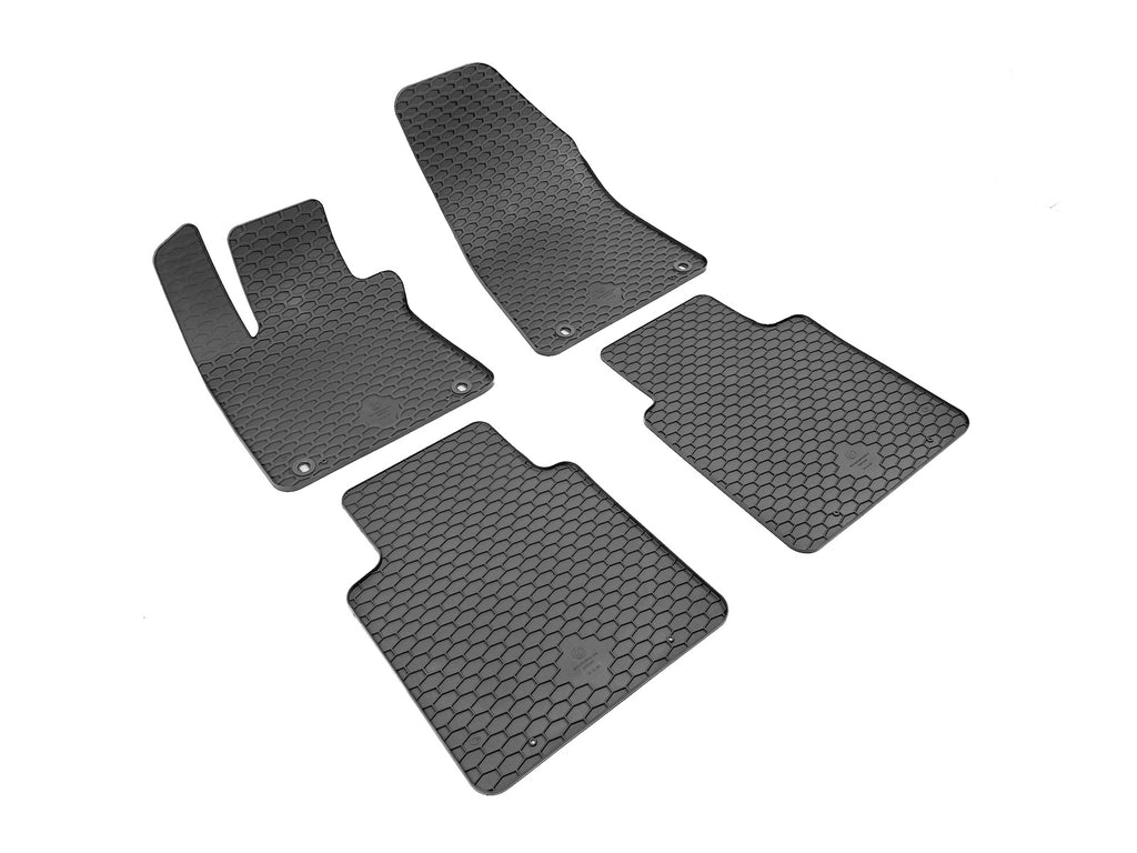 Rubber automatten voor MG HS (2024-heden) - Rubber - 4-delig - Complete set