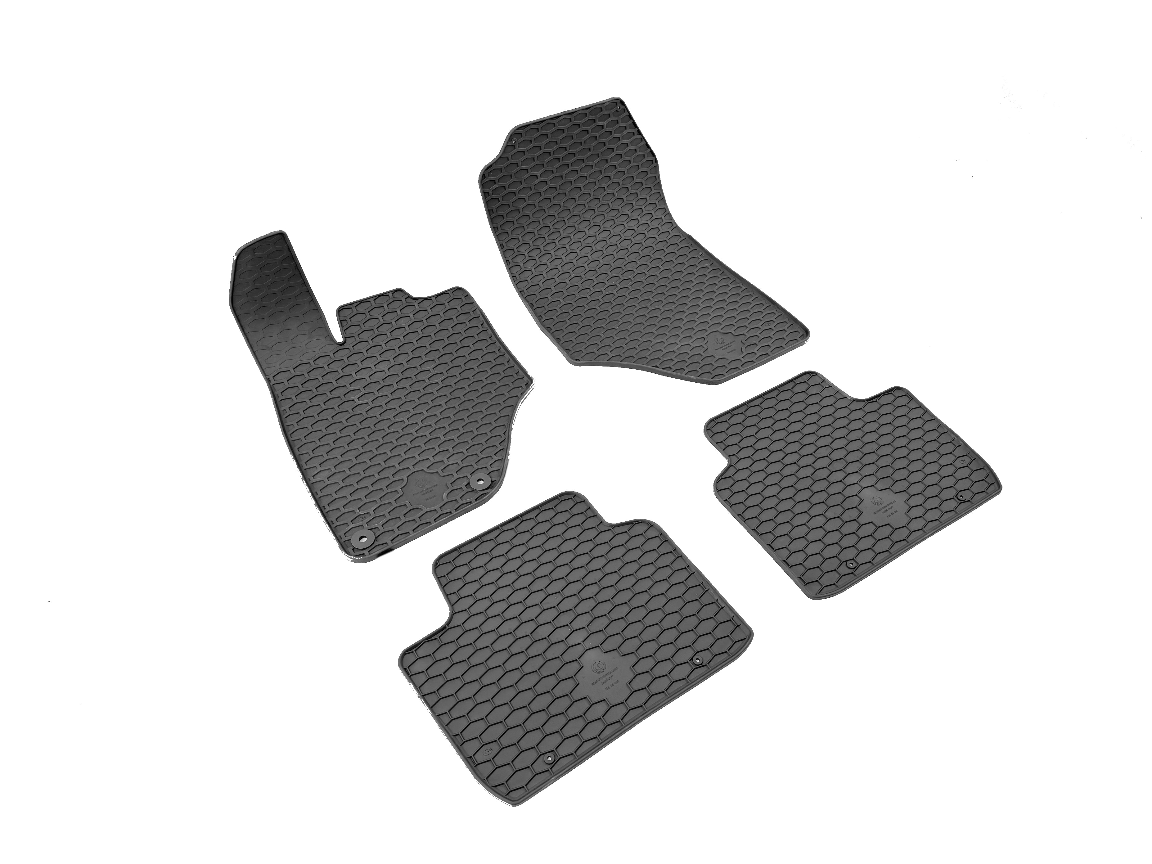 Rubber automatten voor Peugeot E-5008 (P67) (2024-heden) - Rubber - 4-delig - Complete set