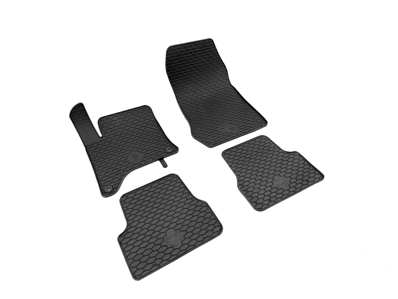 Rubber automatten voor DS 3 CROSSBACK, YPSILON, CORSA F, MOKKA B, Peugeot 208 - Rubber - 4-delig - Complete set