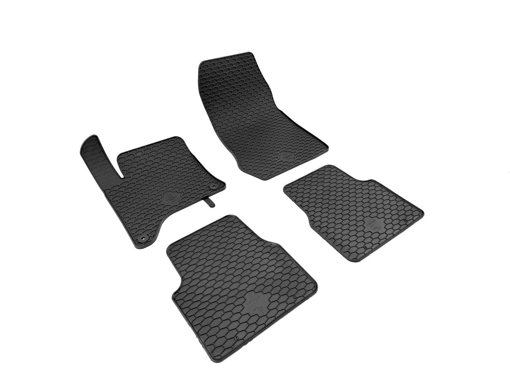 Rubber automatten voor Citroen C4, C4X en Peugeot 2008 (vanaf 2019) - Rubber - 4-delig - Complete set