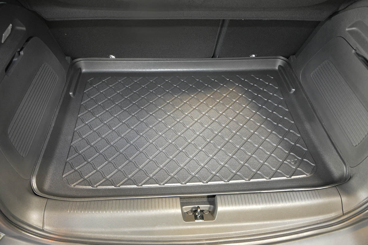 Guardliner kofferbakmat voor Opel Crossland X en Citroen C3 Aircross (A88) (2017-2024), hoge laadvloer - TPE-Rubber