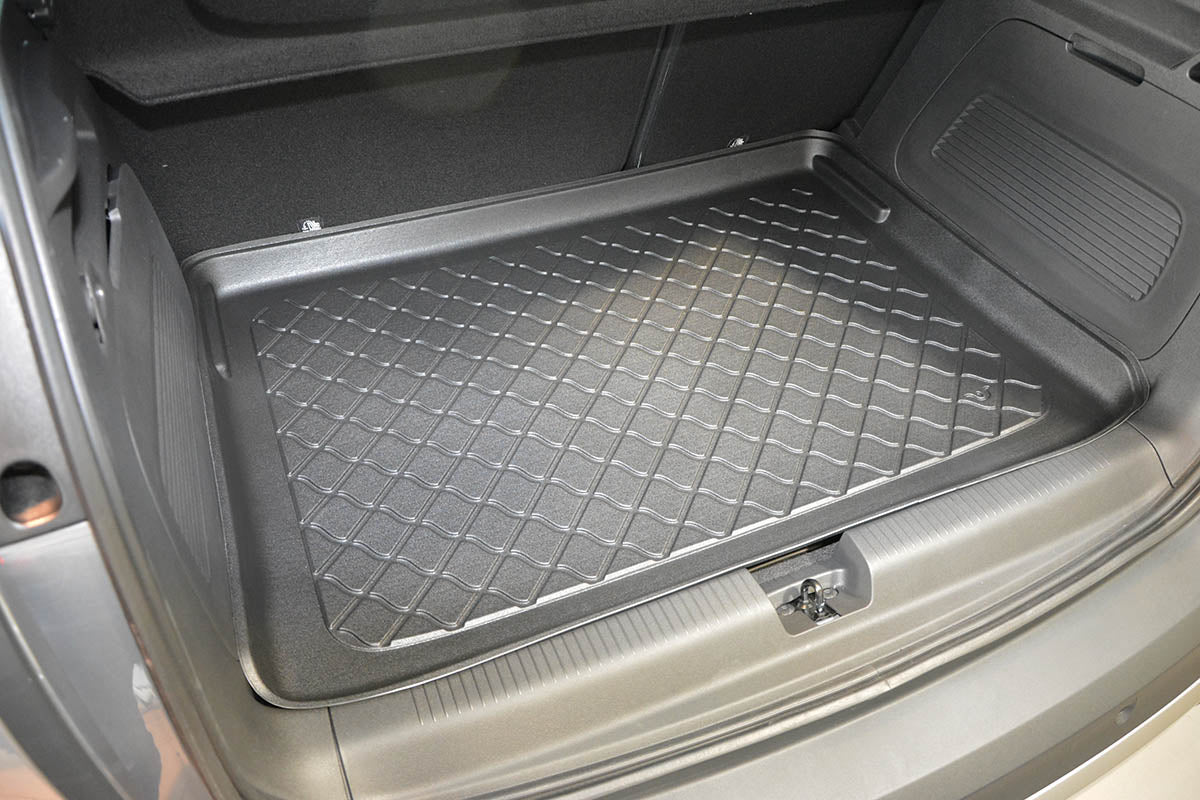 Guardliner kofferbakmat voor Opel Crossland X en Citroen C3 Aircross (A88) (2017-2024), hoge laadvloer - TPE-Rubber