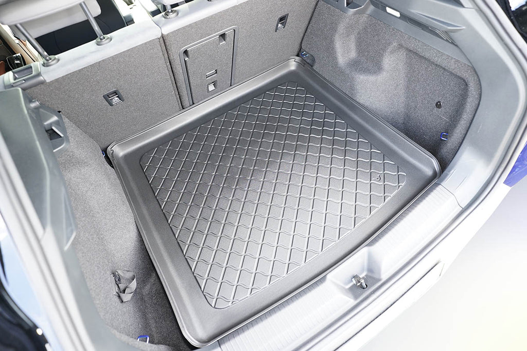 Guardliner kofferbakmat voor Volkswagen ID.4 en ID.5, Cupra Tavascan (vanaf 2020-), hoge laadvloer - TPE-Rubber