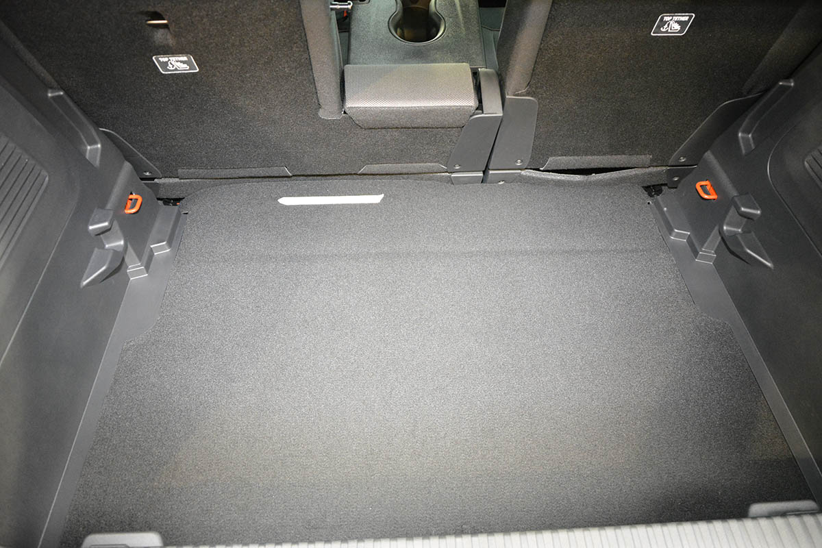 Guardliner kofferbakmat voor Citroen C3 Aircross (A88) (2017-2024), lage laadvloer en met verschuifbare achterstoelen - TPE-Rubber