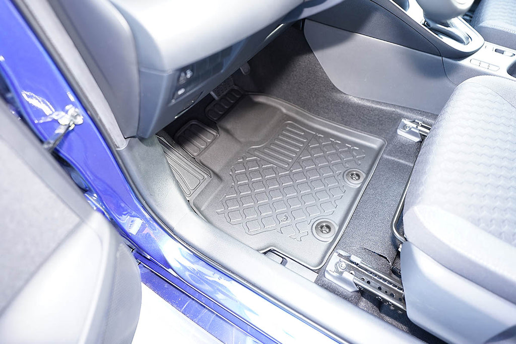 3D Automatten voor Toyota Yaris, Yaris Cross (XP210) en Mazda 2 (vanaf 2020-) - TPE-Rubber - 4-delig