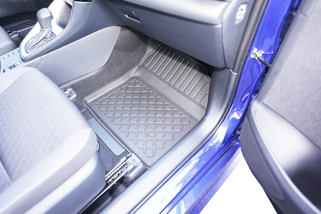 3D Automatten voor Toyota Yaris, Yaris Cross (XP210) en Mazda 2 (vanaf 2020-) - TPE-Rubber - 4-delig