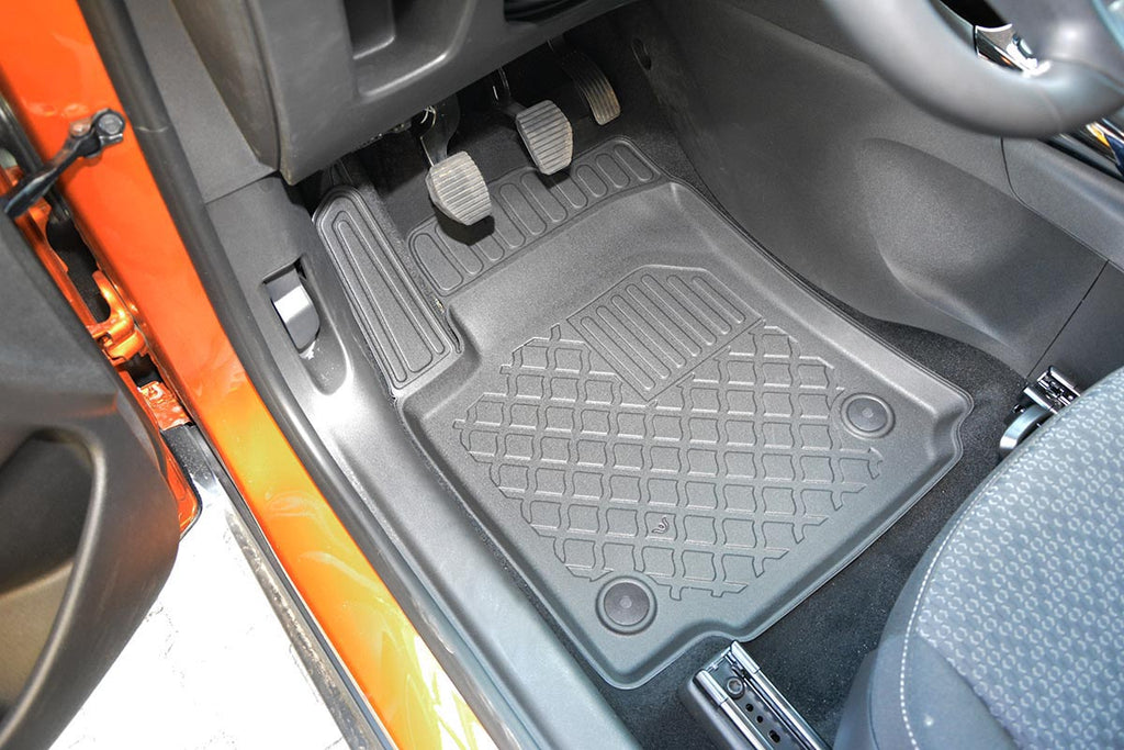 3D Automatten voor Opel Crossland X, Crossland en Citroen C3 Aircross (2017-2024) - TPE-Rubber - 4-delig