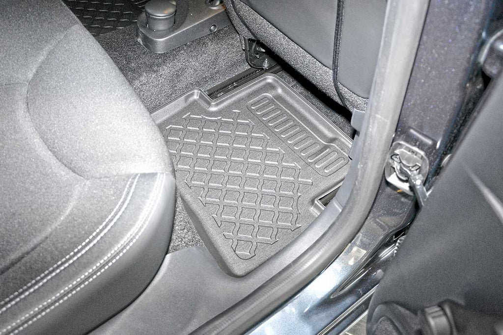 3D Automatten voor Renault Clio 4 (X98) (vanaf 2012-) - TPE-Rubber - 4-delig