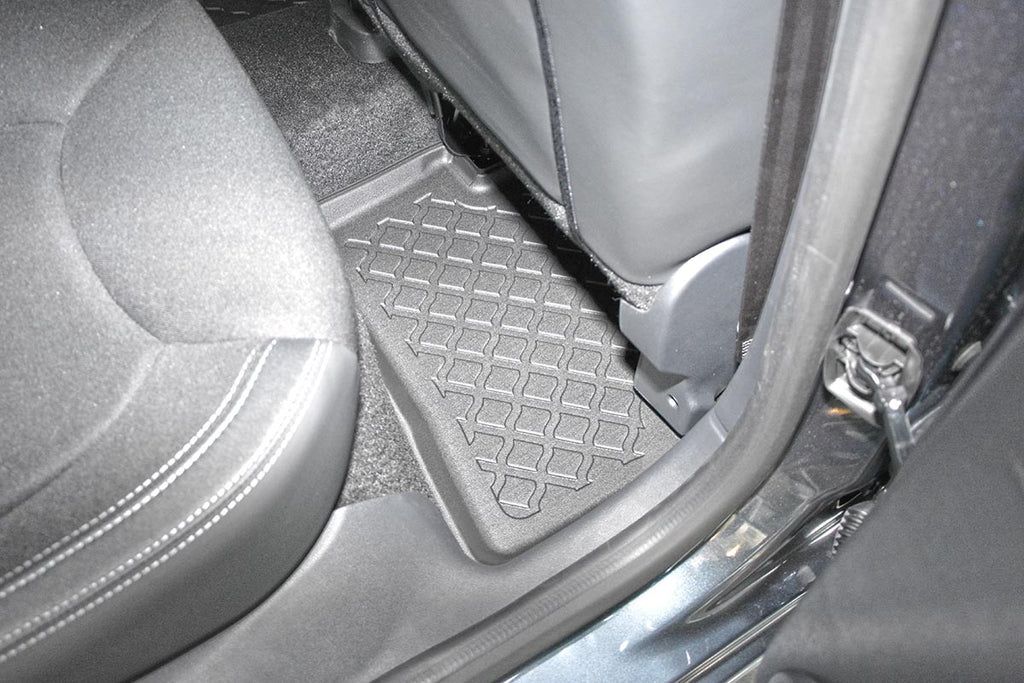 3D Automatten voor Renault Clio 4 (X98) (vanaf 2012-) - TPE-Rubber - 4-delig