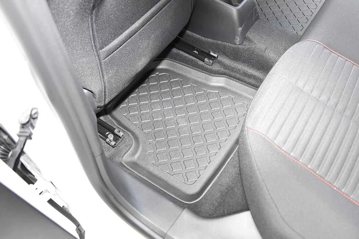 3D Automatten voor Opel Corsa F, Opel Mokka B en Peugeot 208 (P21) (vanaf 2019-) - TPE-Rubber - 4-delig