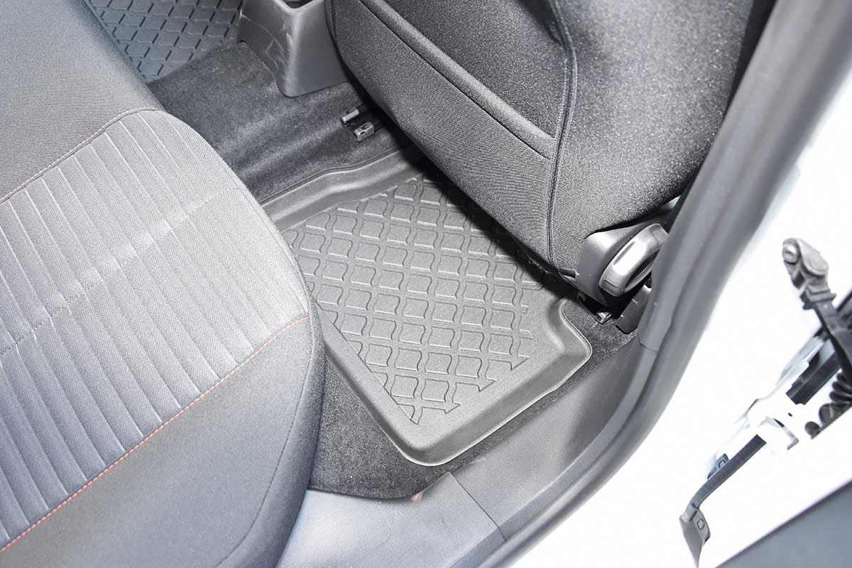 3D Automatten voor Opel Corsa F, Opel Mokka B en Peugeot 208 (P21) (vanaf 2019-) - TPE-Rubber - 4-delig