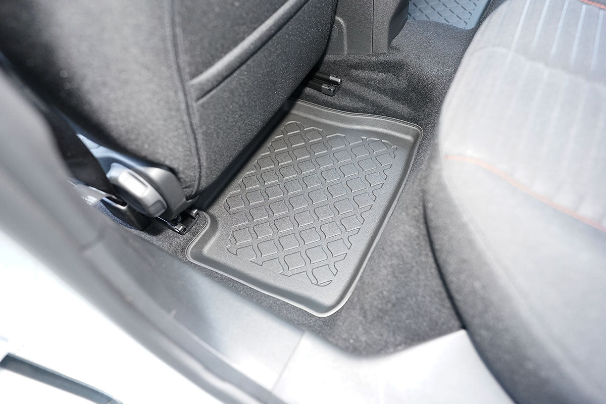 3D Automatten voor Opel Corsa-e, Mokka-e en Peugeot e-208 (vanaf 2020) (electric) - TPE-Rubber - 4-delig