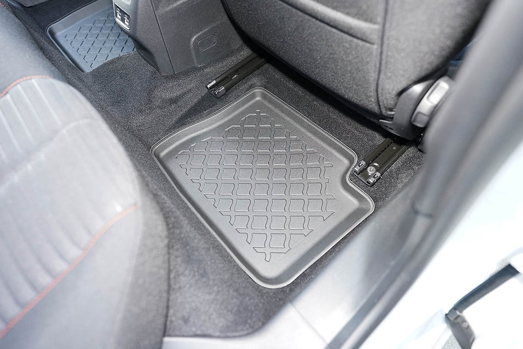 3D Automatten voor Opel Corsa-e, Mokka-e en Peugeot e-208 (vanaf 2020) (electric) - TPE-Rubber - 4-delig