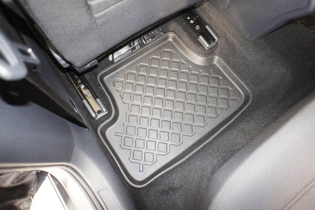 3D Automatten voor Volkswagen Golf 8 mHEV Hatchback (vanaf 11.2020-) - TPE-Rubber - 4-delig