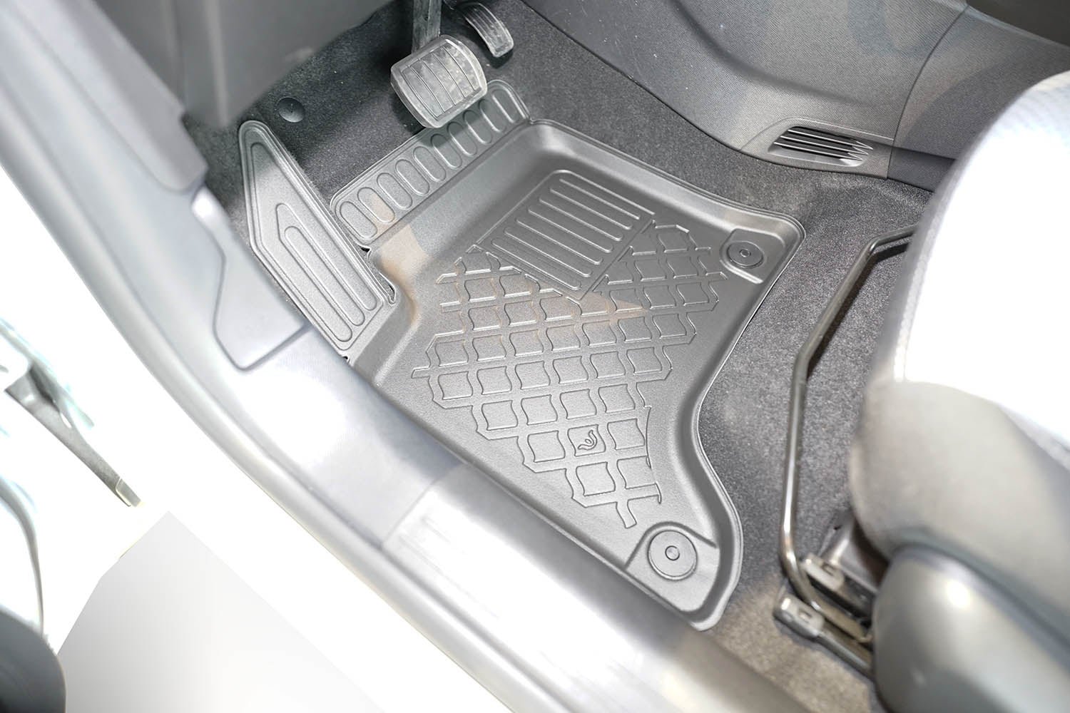 3D Automatten voor Peugeot 208 Hybrid en Opel Corsa F Hybrid (vanaf 2023) - TPE-Rubber - 4-delig
