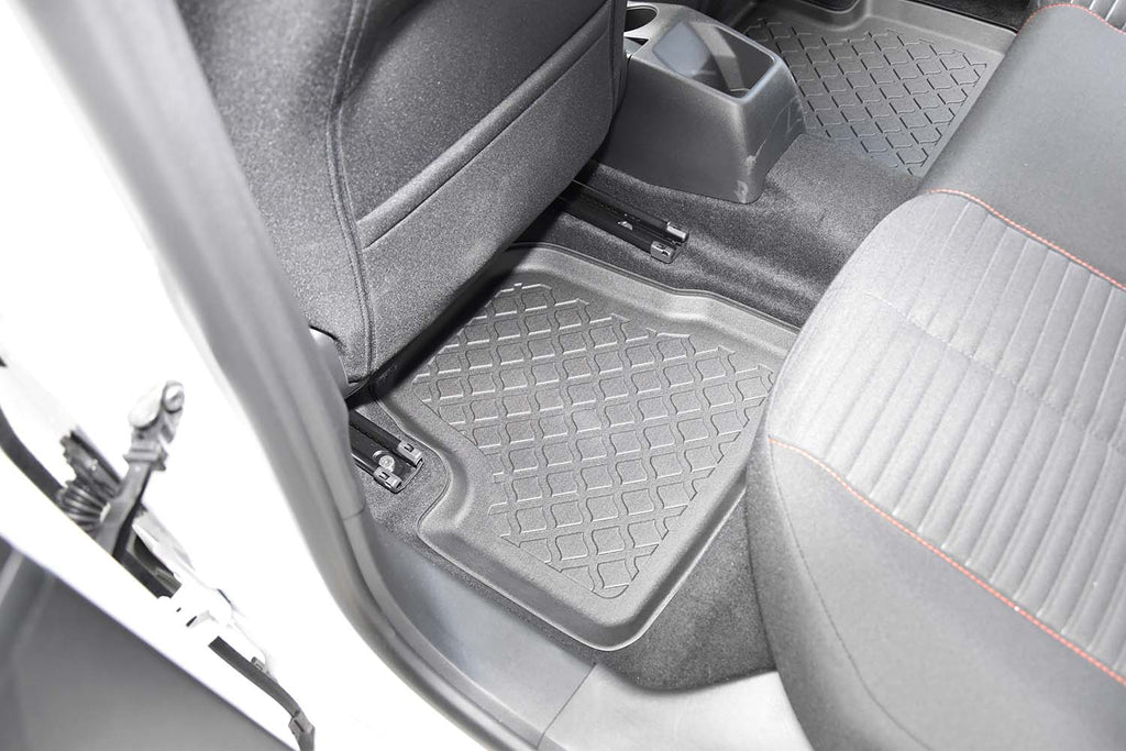 3D Automatten voor Peugeot 208 Hybrid en Opel Corsa F Hybrid (vanaf 2023) - TPE-Rubber - 4-delig