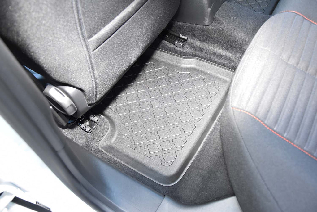 3D Automatten voor Peugeot 208 Hybrid en Opel Corsa F Hybrid (vanaf 2023) - TPE-Rubber - 4-delig