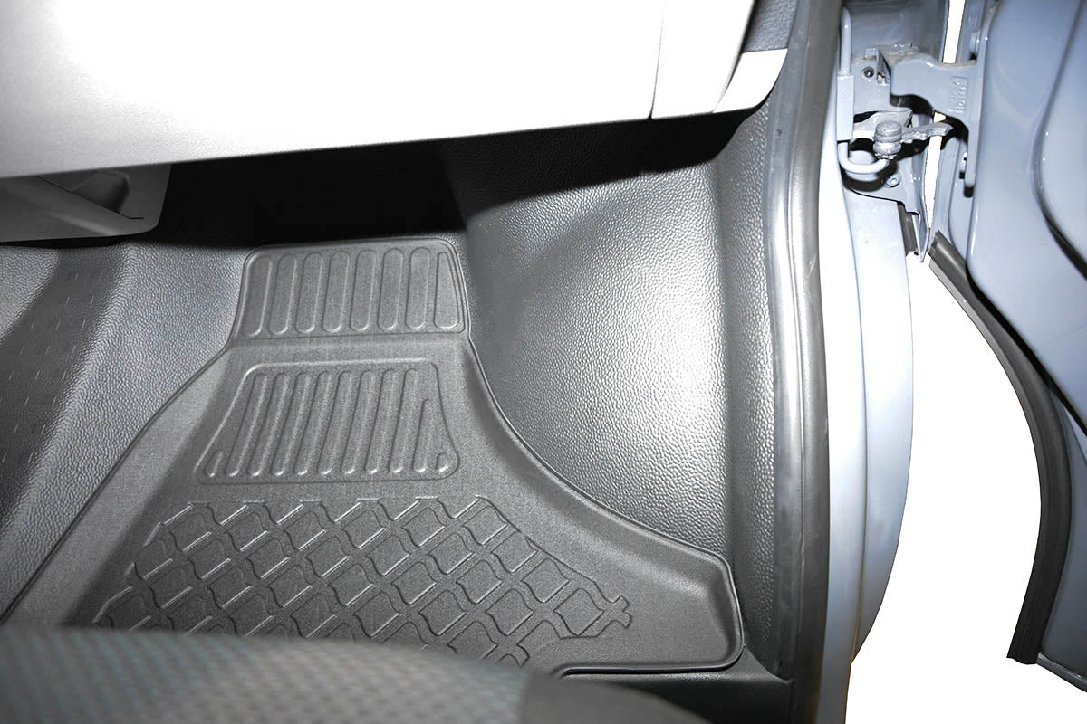 3D Automatten voor Volkswagen T5, T6 en T6.1 (2003-2024) - TPE-Rubber - 2-delig