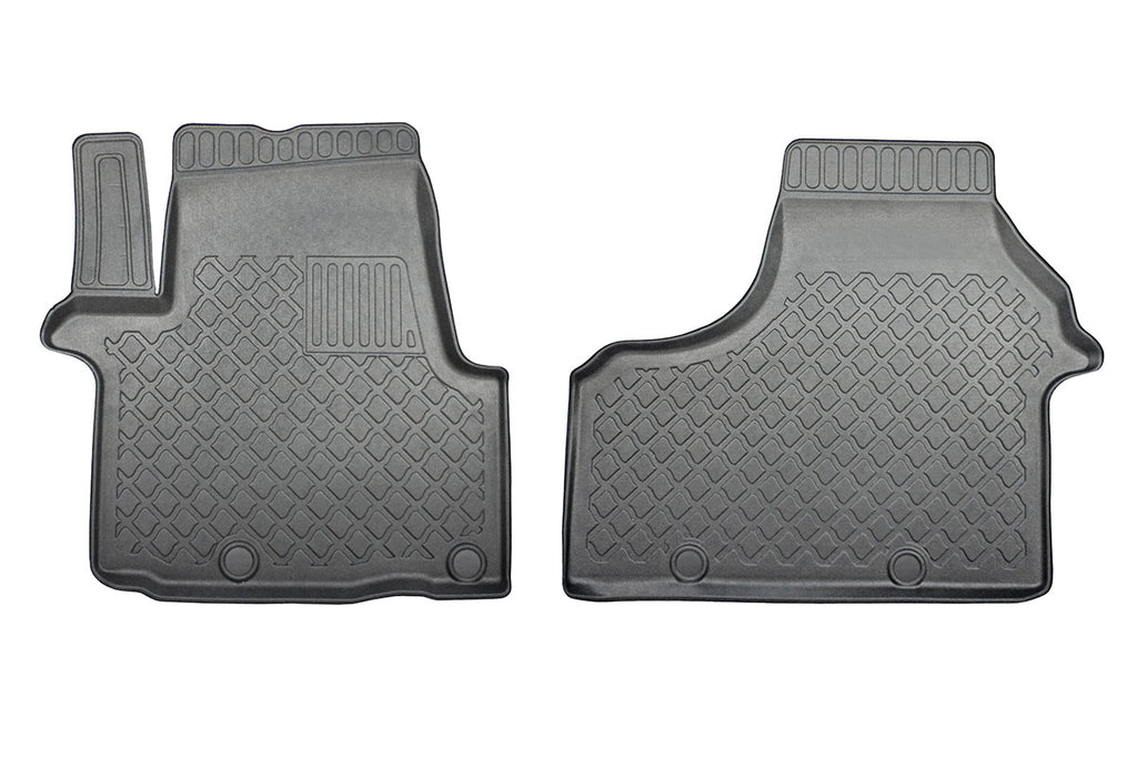 3D Automatten voor Opel Vivaro B, Renault Trafic (X82) en Fiat Talento 3 (vanaf 2014-) - TPE-Rubber - 2-delig