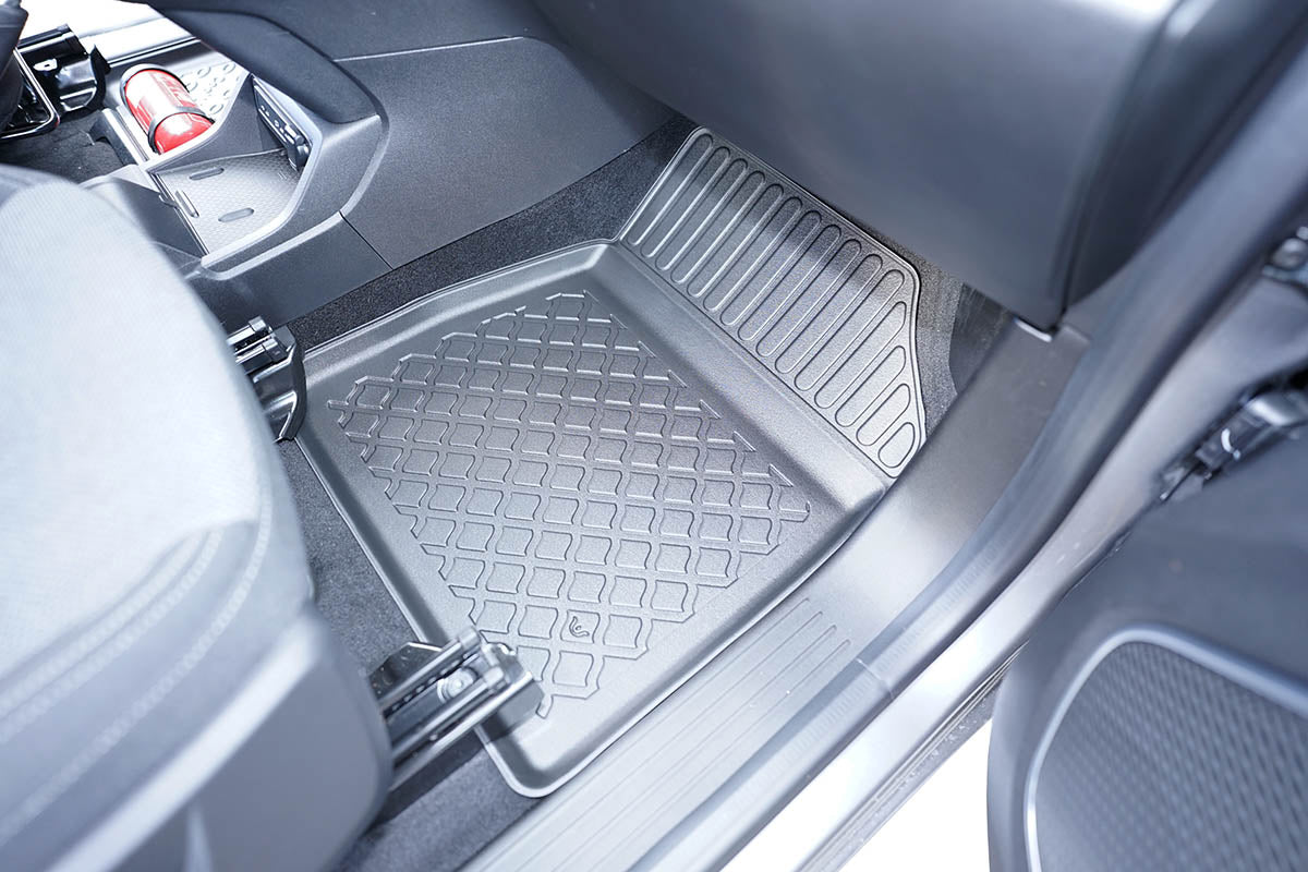 3D Automatten voor Mercedes Citan (W420), T-Klasse, Renault Kangoo 3, Grand Kangoo 3, Nissan Townstar (vanaf 2021-) - TPE-Rubber - 2-delig