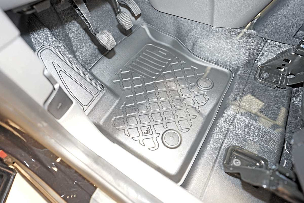 3D Automatten voor Ford Transit Connect 2 (2014-2023), 2/3-zits - TPE-Rubber - 2-delig