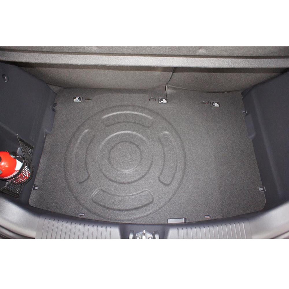Guardliner kofferbakmat voor Kia Rio (UB) (08.2011-01.2017), Lage laadvloer - TPE-Rubber