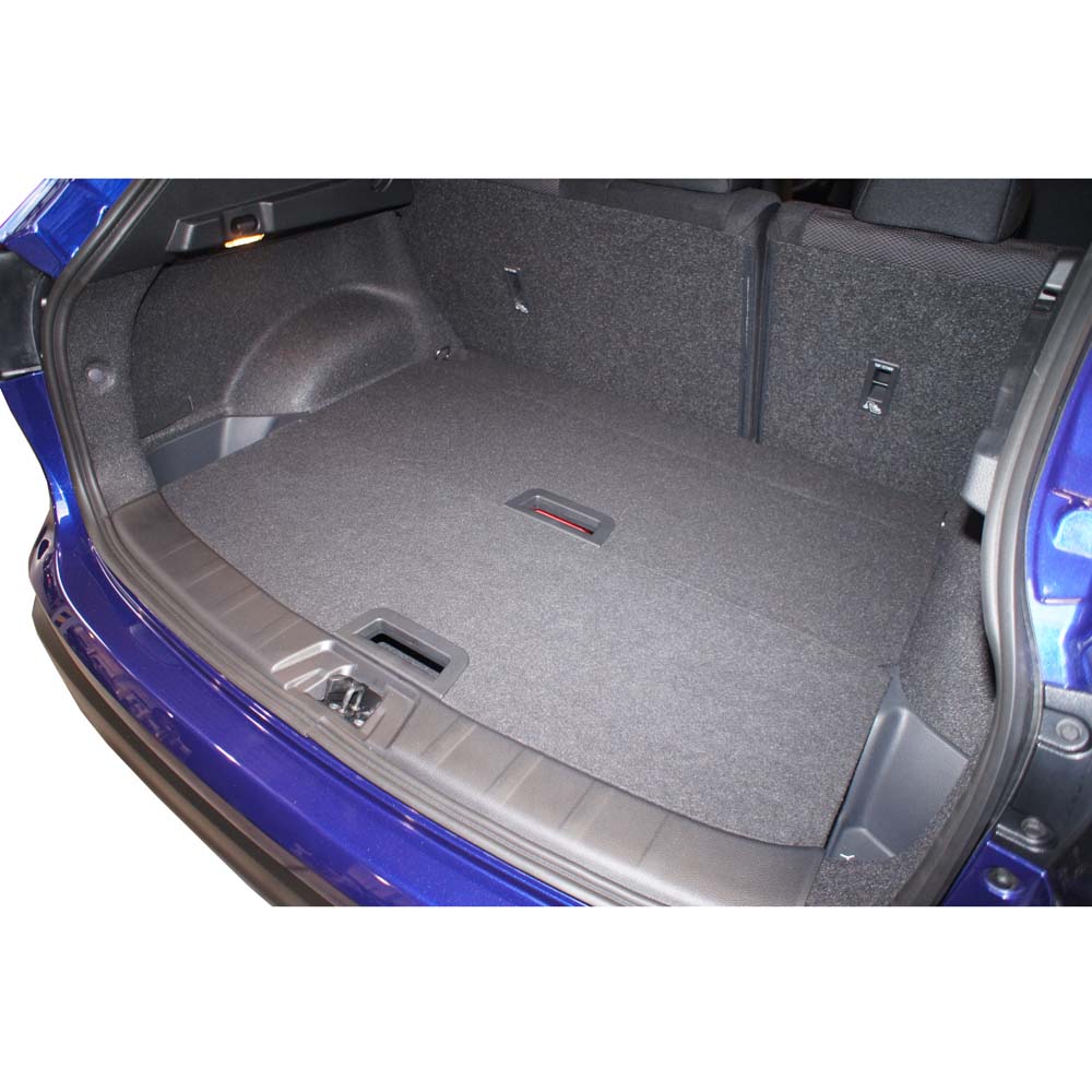 Guardliner kofferbakmat voor Nissan Qashqai 2 (J11) (Acenta + Tekna) (2014-2021), Lage laadvloer - TPE-Rubber