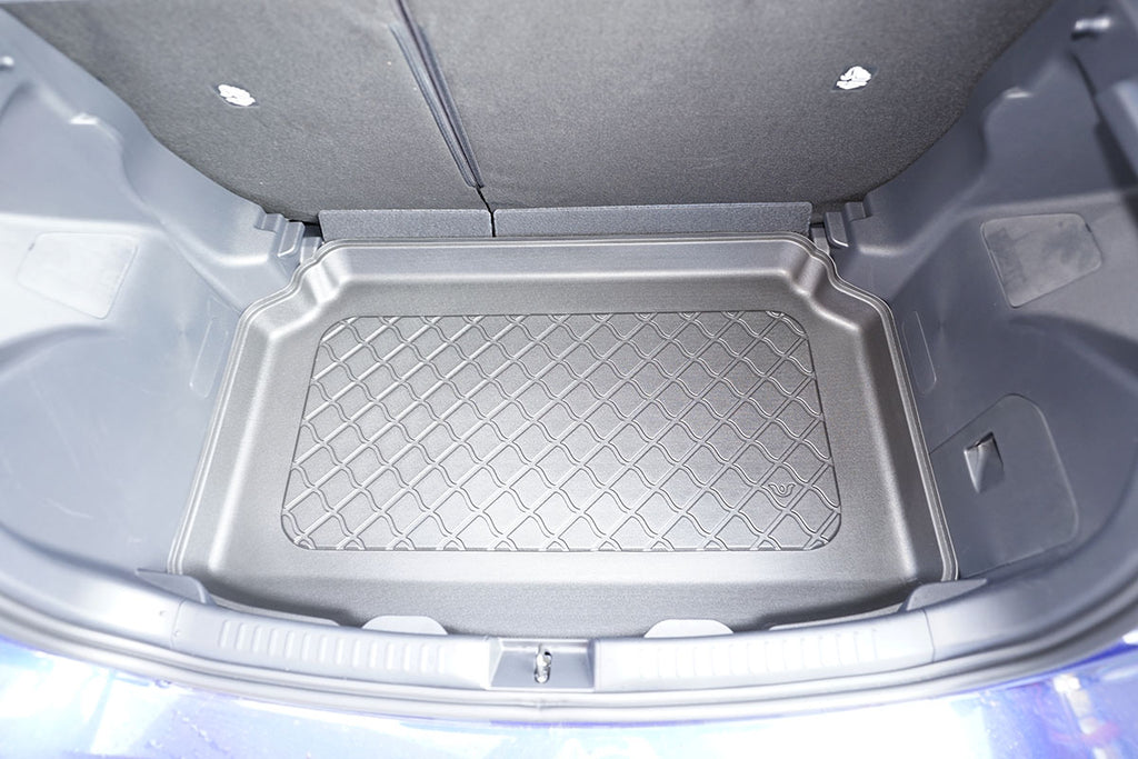 Guardliner kofferbakmat voor Toyota Yaris (XP210) (ook hybride), Mazda 2 Hybrid (vanaf 2020), lage laadvloer - TPE-Rubber